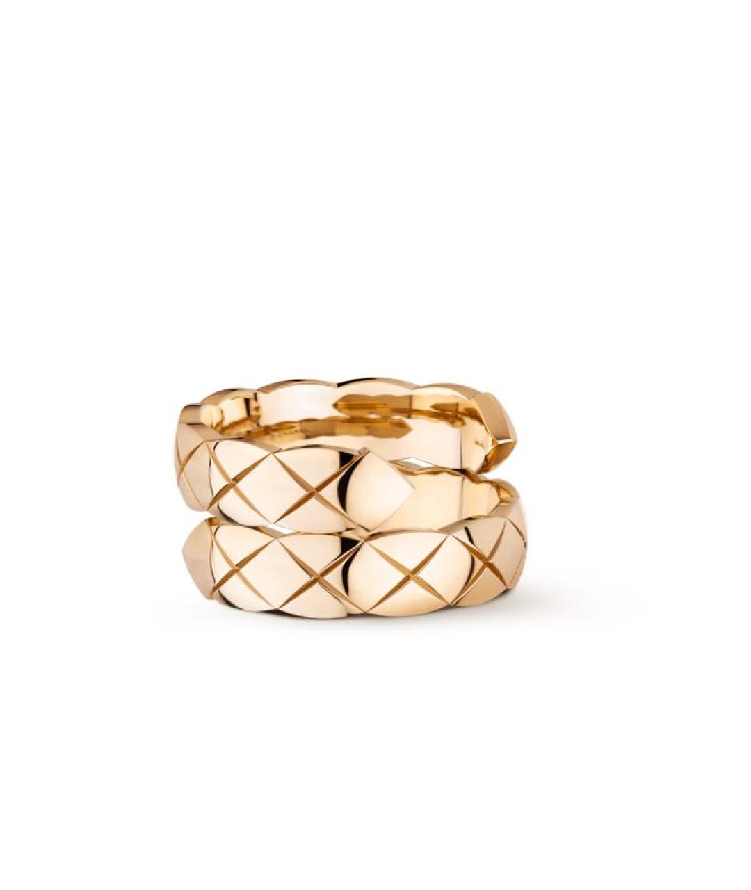 CHANEL Бежевое кольцо из розового золота, фото 2