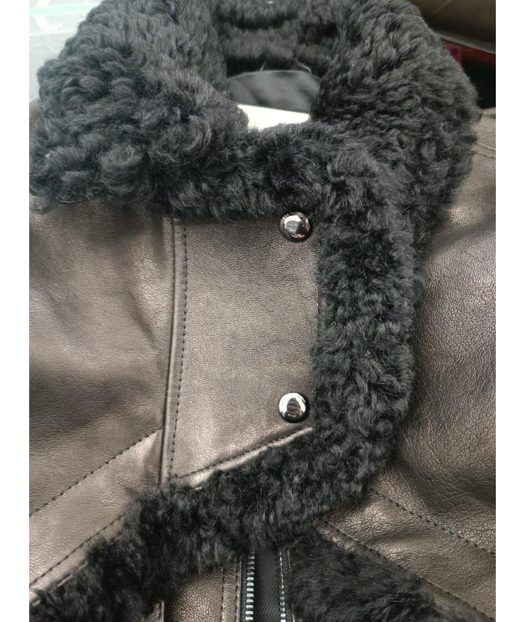 MAGDA BUTRYM Черная кожаная куртка, фото 6