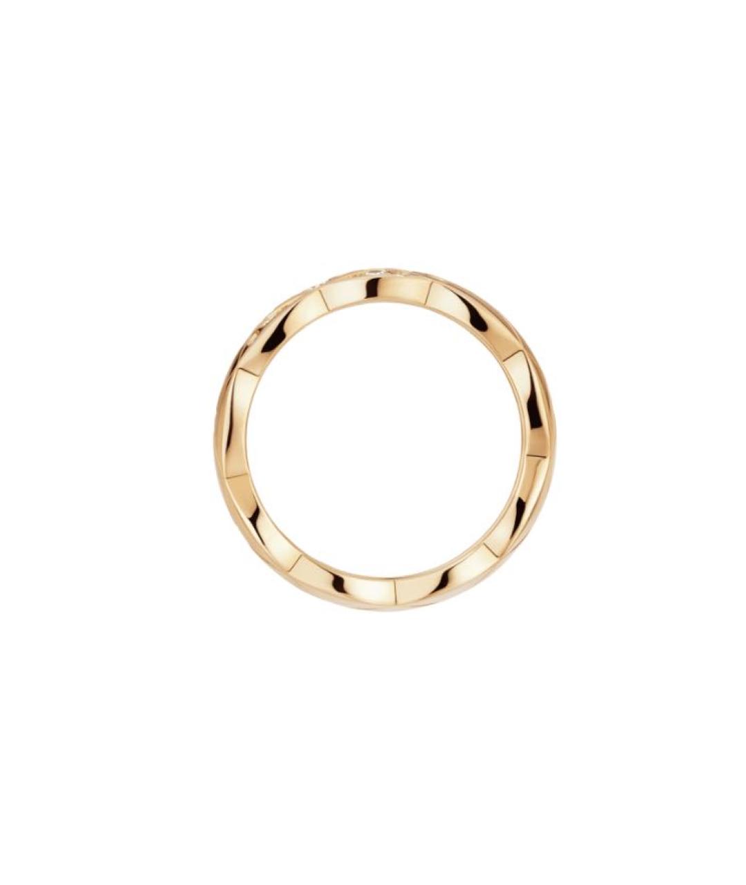 CHANEL Бежевое кольцо из розового золота, фото 3