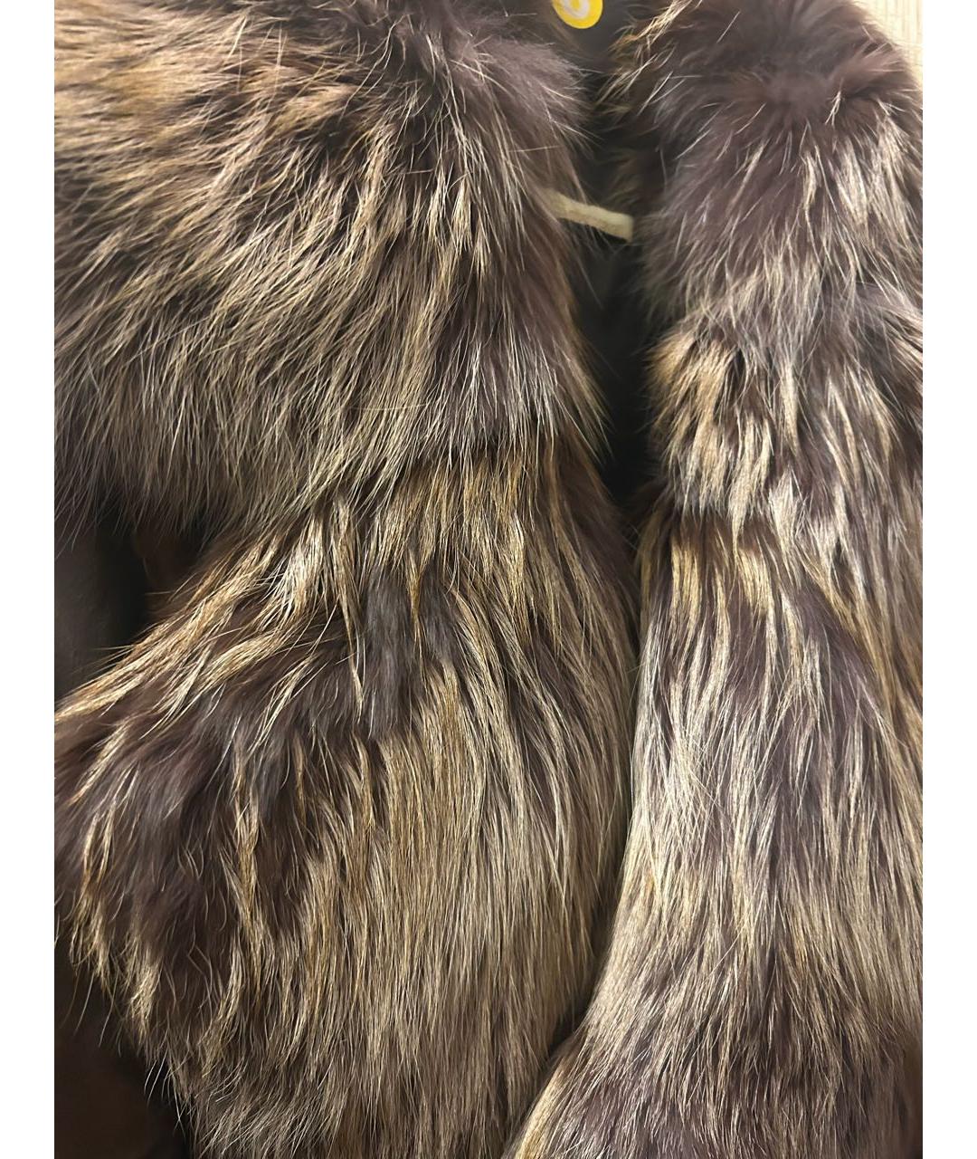 CAVALLI CLASS Коричневая вискозная куртка, фото 7