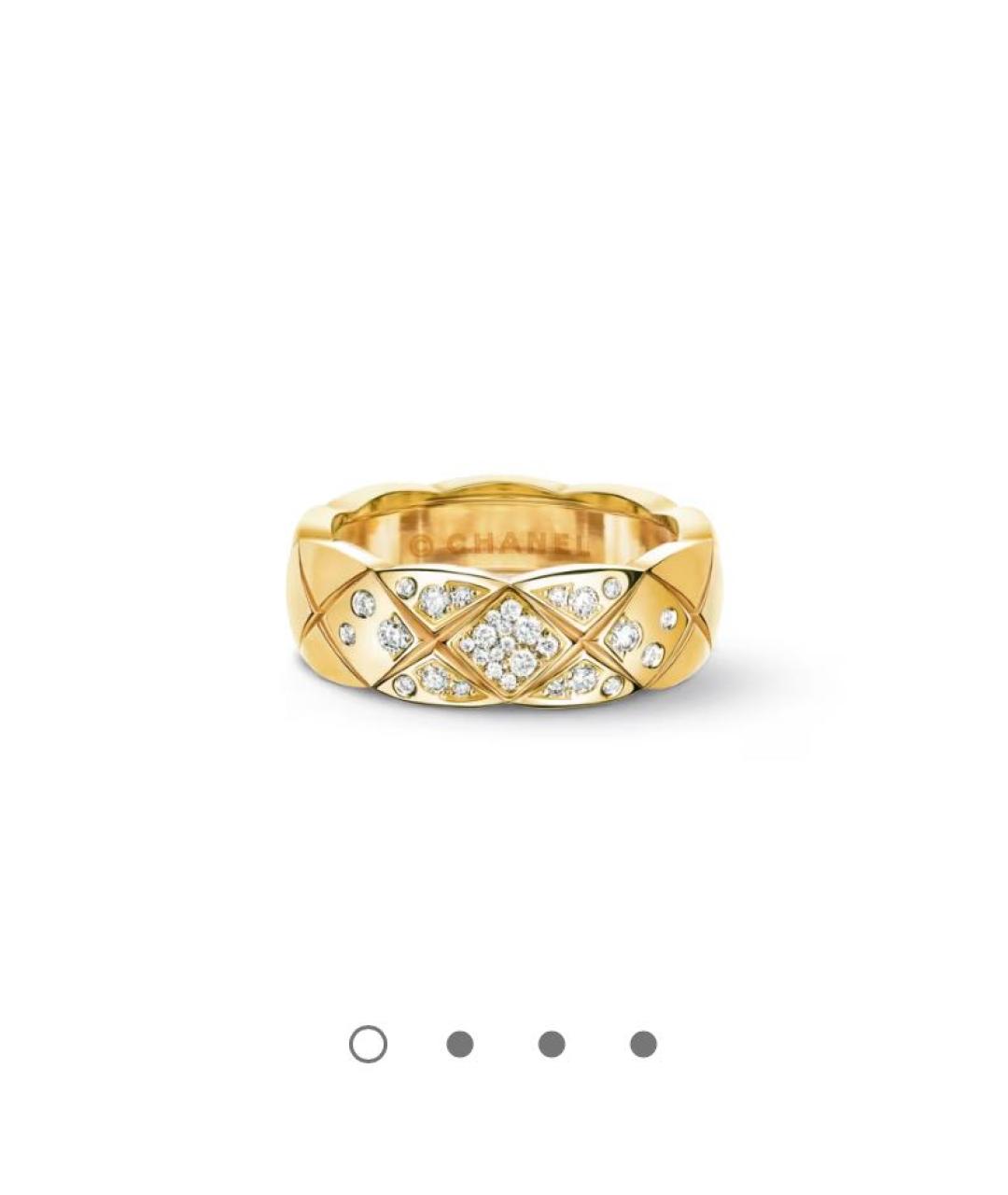 CHANEL Желтое кольцо из желтого золота, фото 5