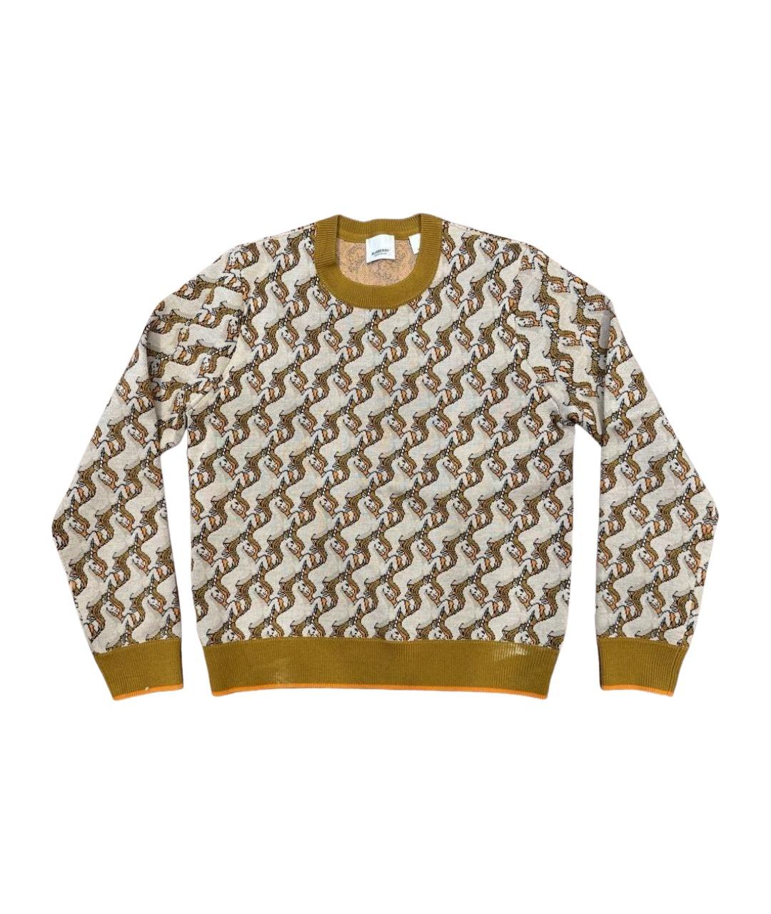 BURBERRY Мульти шерстяной джемпер / свитер, фото 1