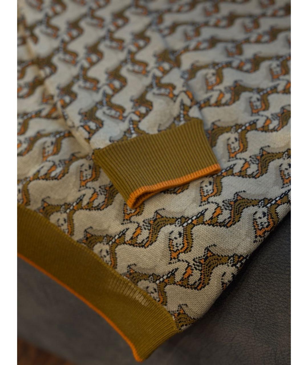 BURBERRY Мульти шерстяной джемпер / свитер, фото 6