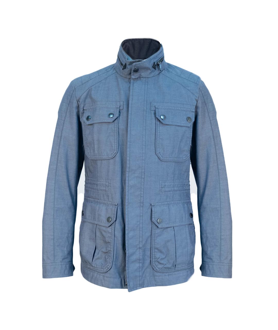 HUGO BOSS Серая хлопковая куртка, фото 1