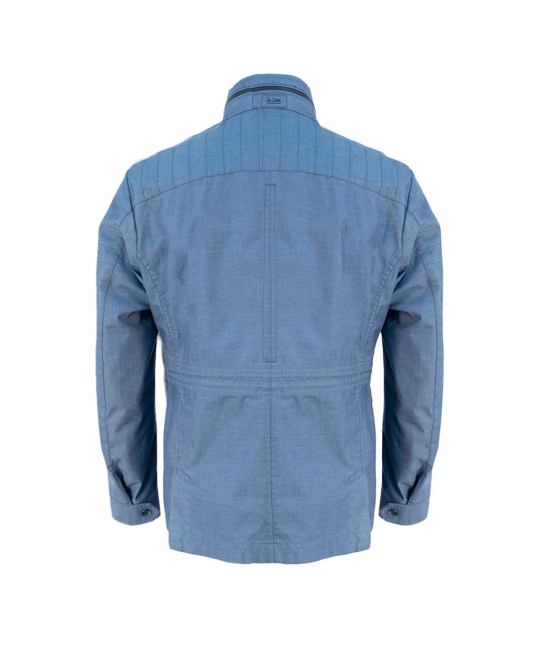 HUGO BOSS Серая хлопковая куртка, фото 2