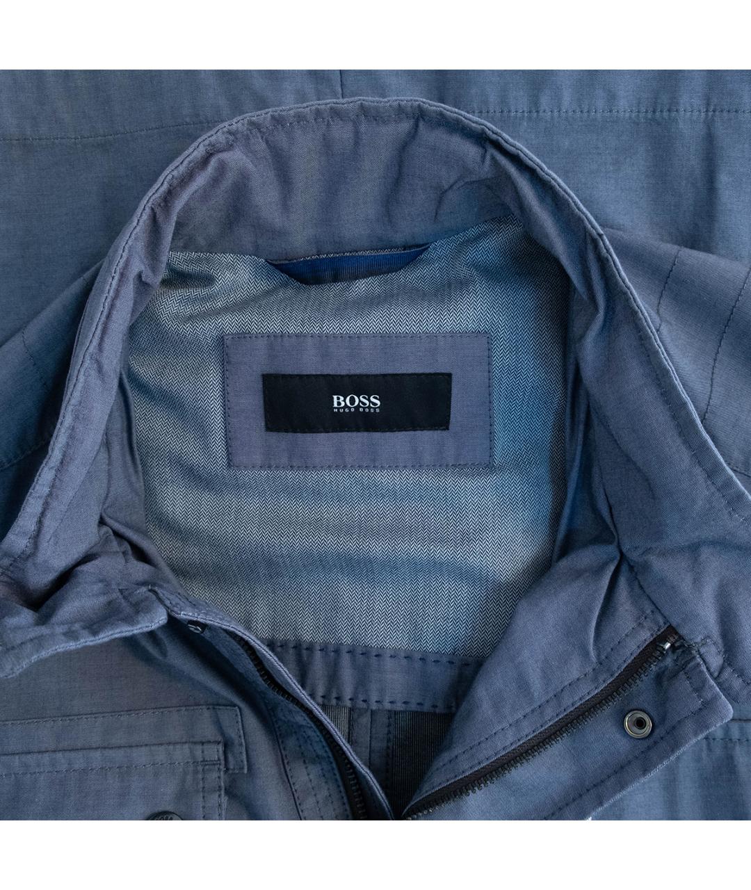 HUGO BOSS Серая хлопковая куртка, фото 3