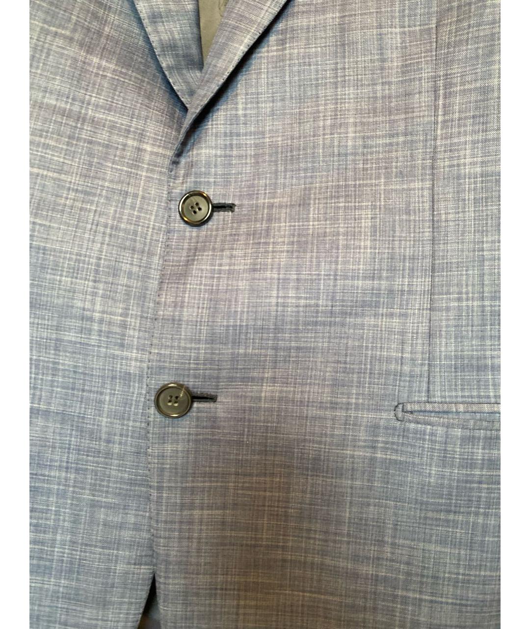 BRIONI Синий классический костюм, фото 4