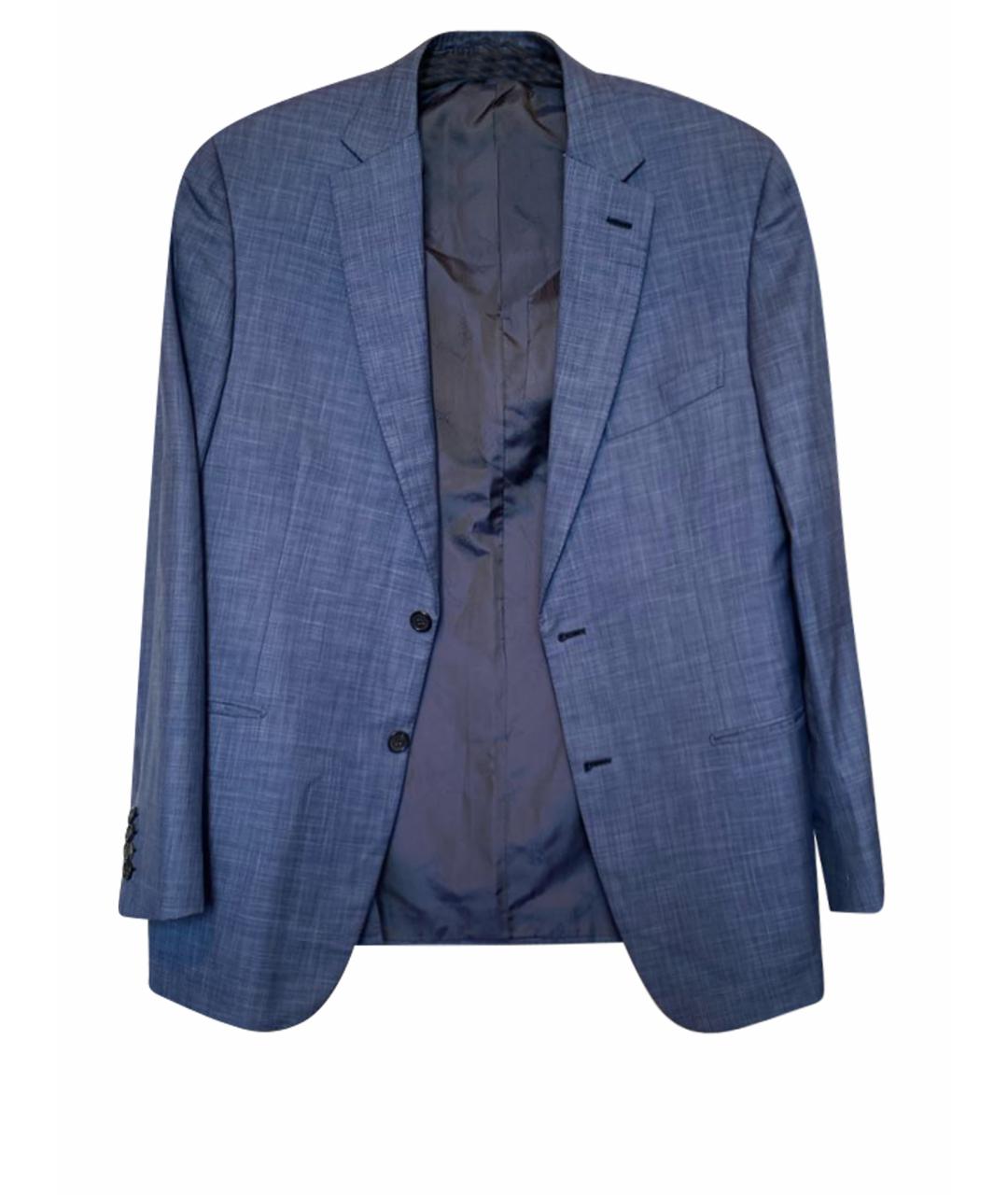BRIONI Синий классический костюм, фото 1