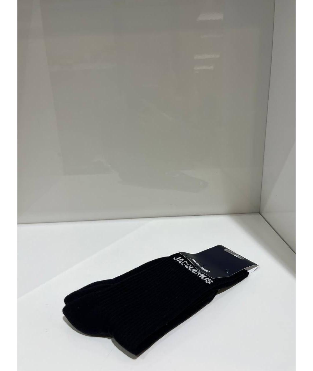 JACQUEMUS Черные носки, чулки и колготы, фото 2