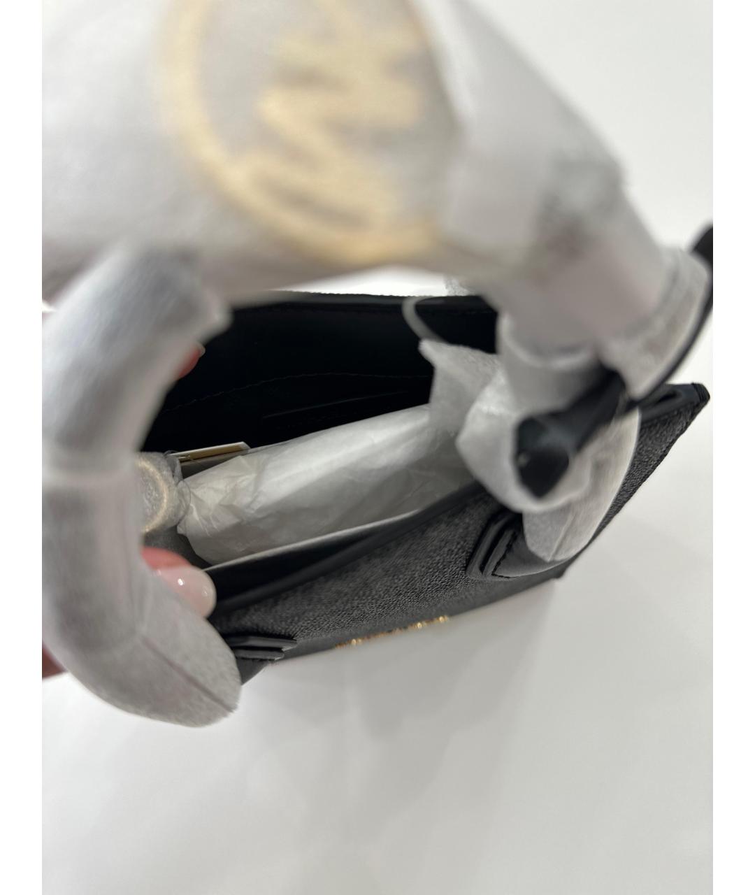 MICHAEL KORS Черная сумка через плечо, фото 4