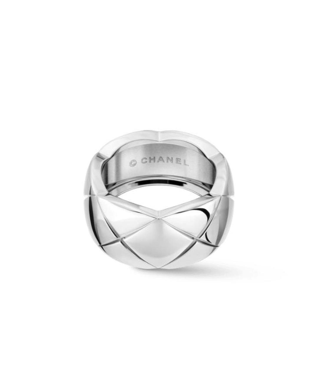 CHANEL Серебряное кольцо из белого золота, фото 2