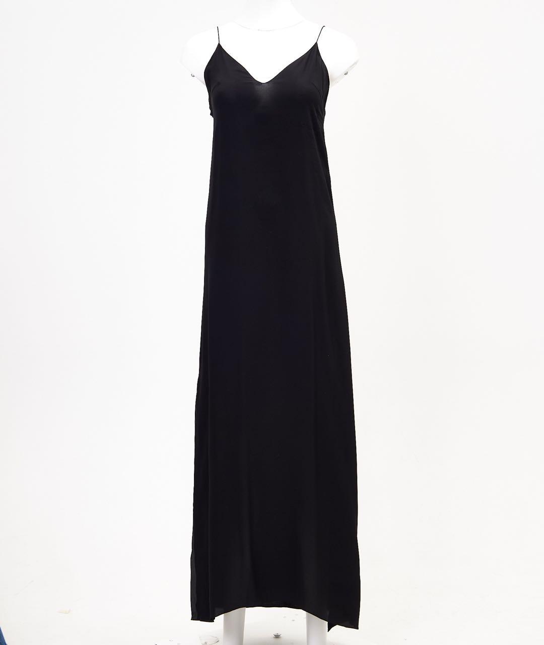 CHLOE Черное хлопковое повседневное платье, фото 5