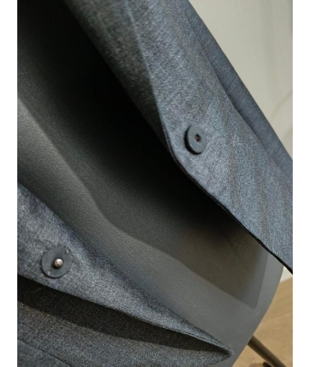 BRUNELLO CUCINELLI Антрацитовый шерстяной жакет/пиджак, фото 5