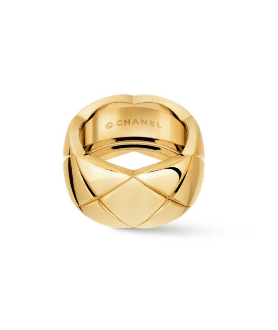 CHANEL Желтое кольцо из желтого золота, фото 2
