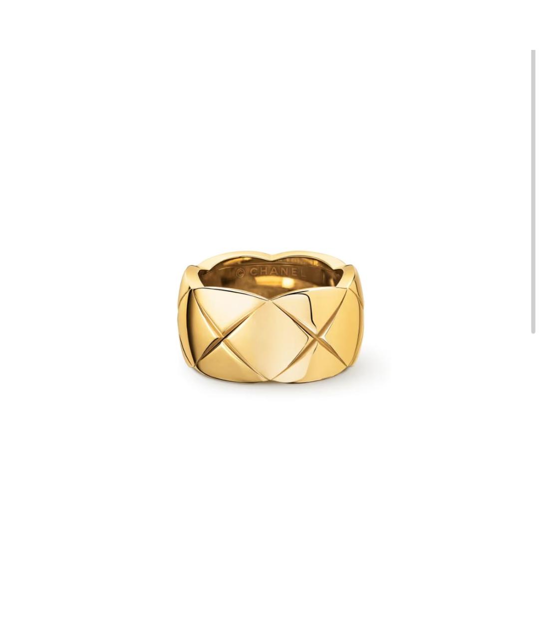 CHANEL Желтое кольцо из желтого золота, фото 5