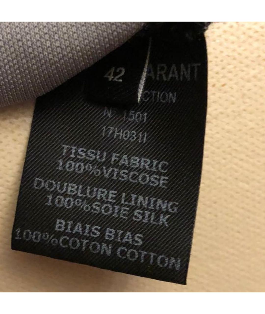 ISABEL MARANT Черная вискозная блузы, фото 5