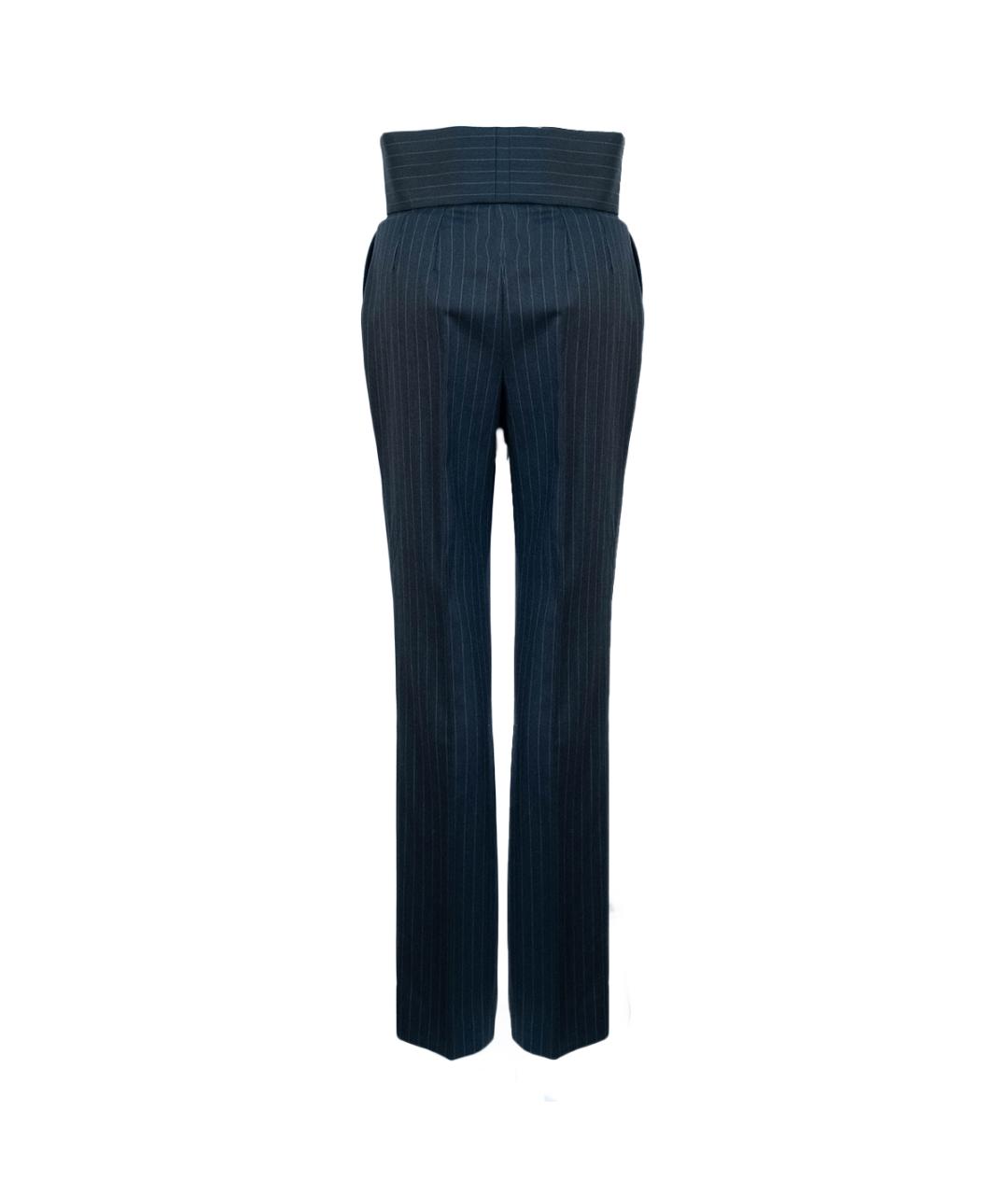 DOLCE&GABBANA Серый шерстяной костюм с брюками, фото 5