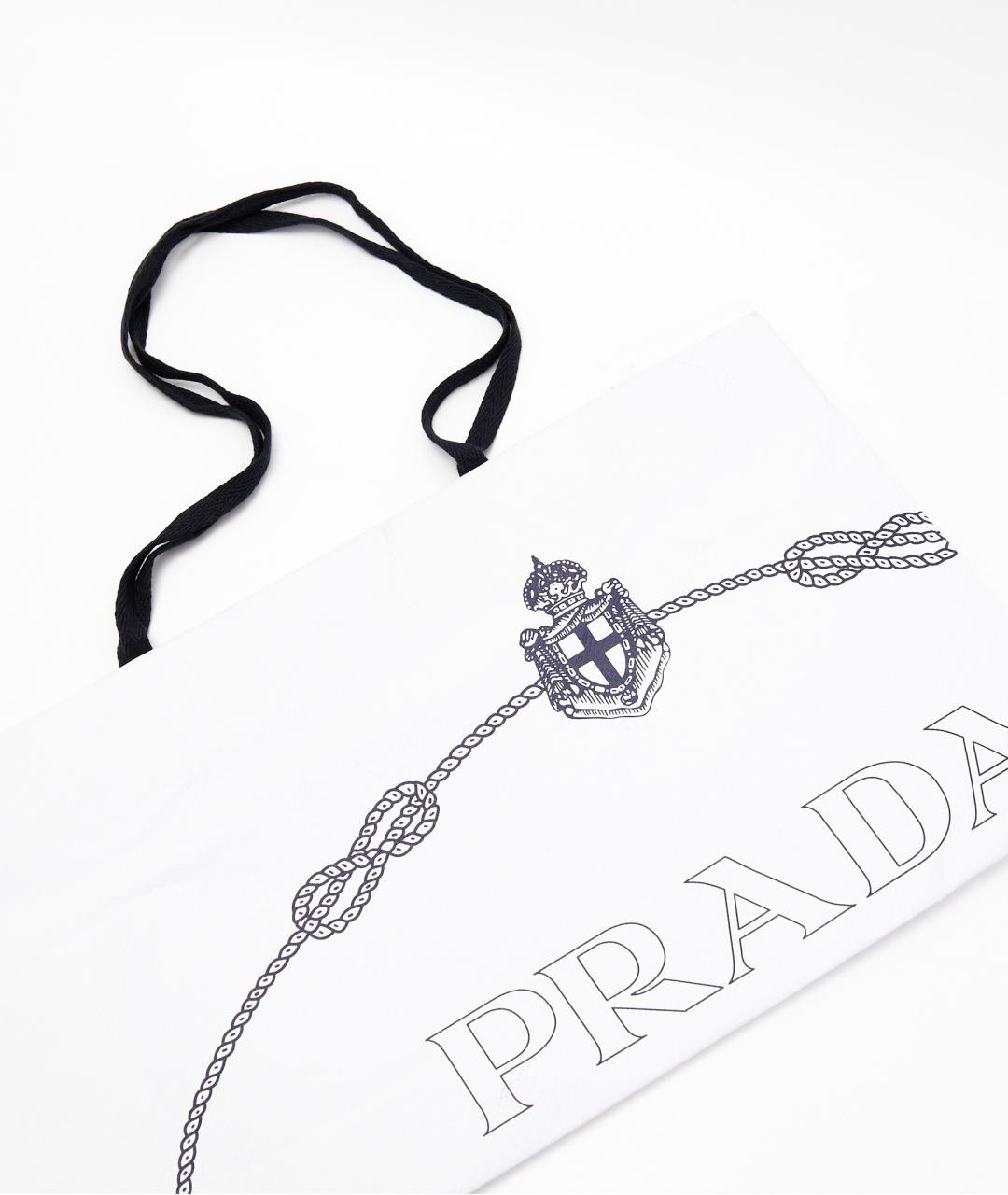 PRADA Бежевые замшевые кроссовки, фото 8