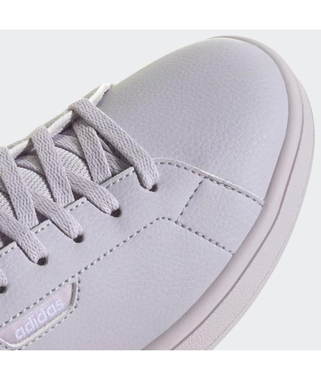 ADIDAS Фиолетовые кожаные кроссовки, фото 7