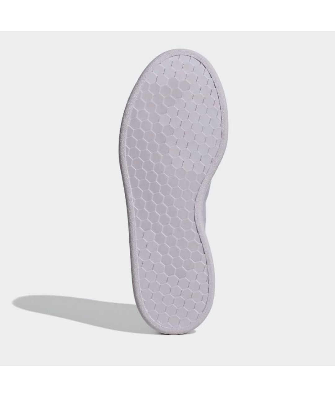 ADIDAS Фиолетовые кожаные кроссовки, фото 3