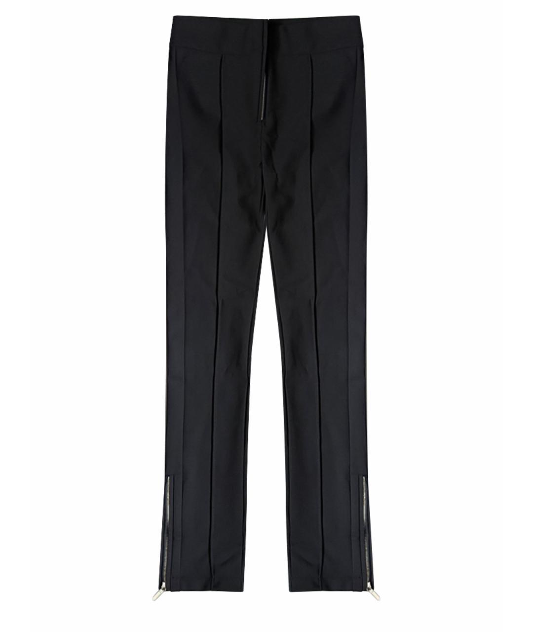 CHANEL Черные полиамидовые брюки узкие, фото 1