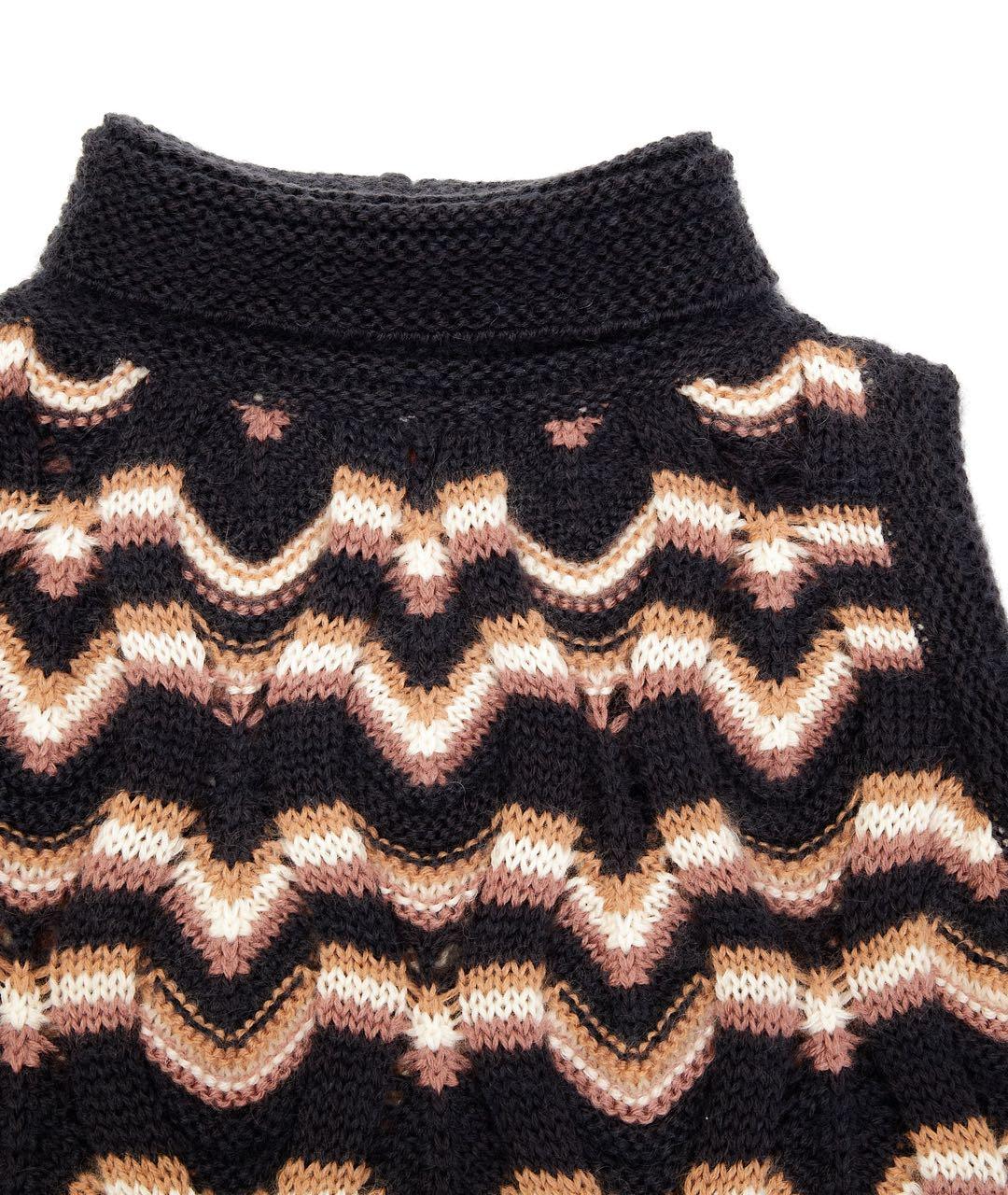 MISSONI Черное вискозное повседневное платье, фото 4