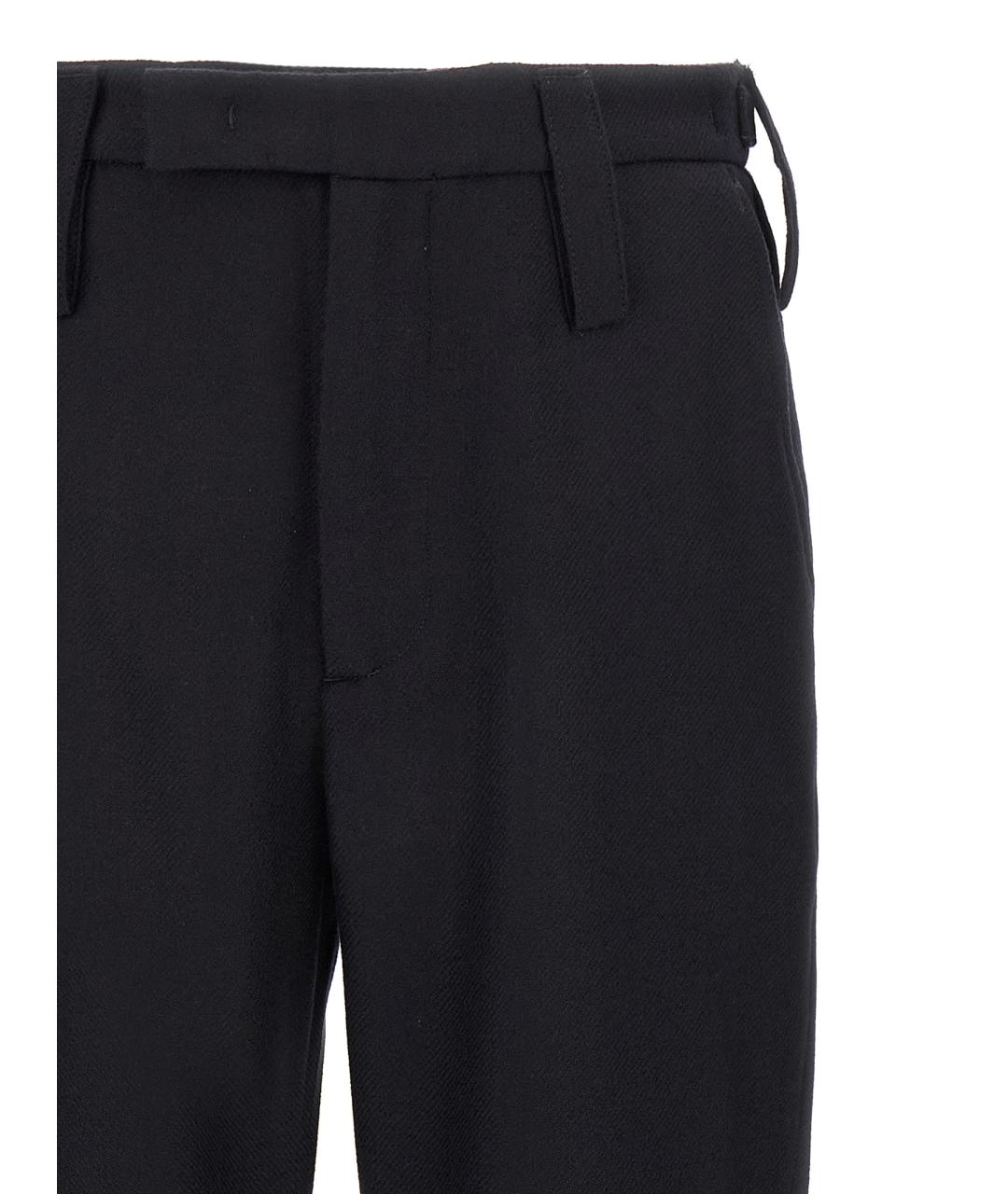 DEPARTMENT 5 Синие шерстяные повседневные брюки, фото 3