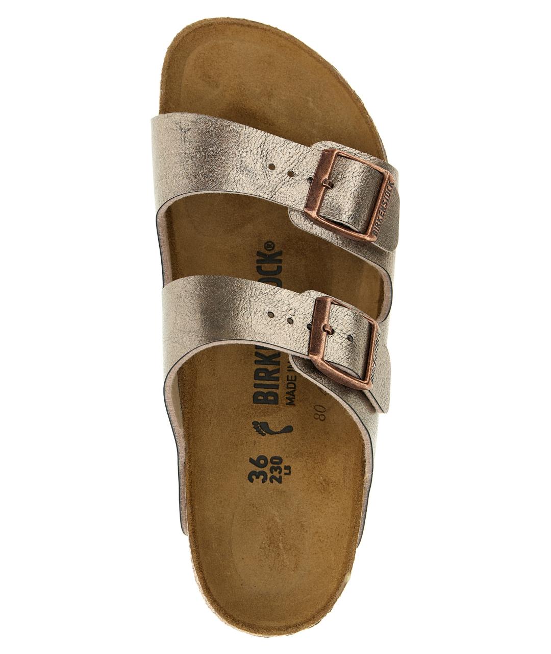 BIRKENSTOCK Серые шлепанцы, фото 4