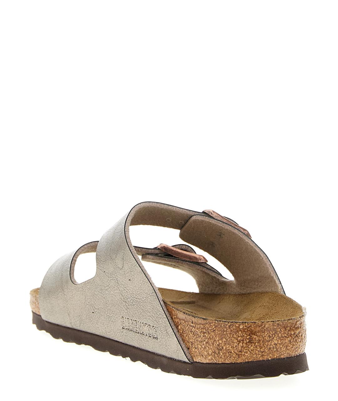 BIRKENSTOCK Серые шлепанцы, фото 3