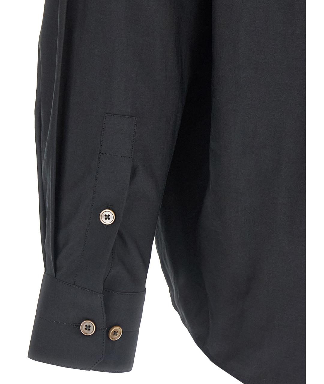 LEMAIRE Серая хлопковая кэжуал рубашка, фото 2