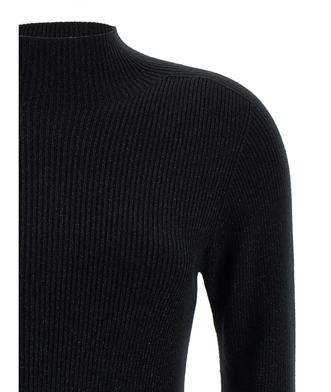 WEEKEND MAX MARA Черное шерстяное платье, фото 3