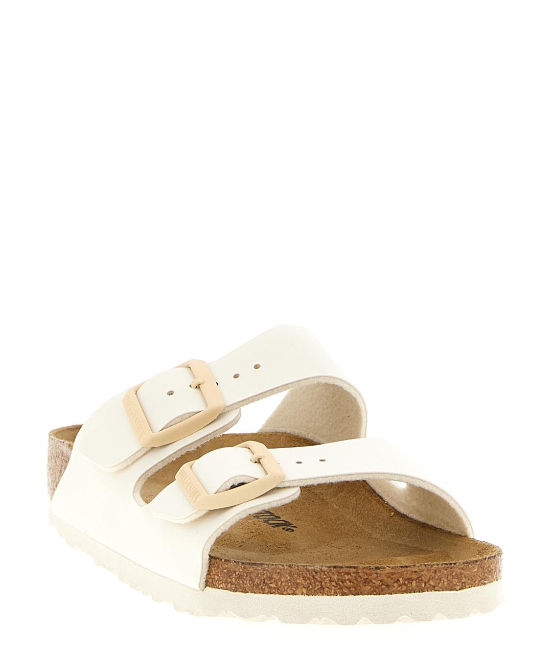 BIRKENSTOCK Бежевые шлепанцы, фото 2