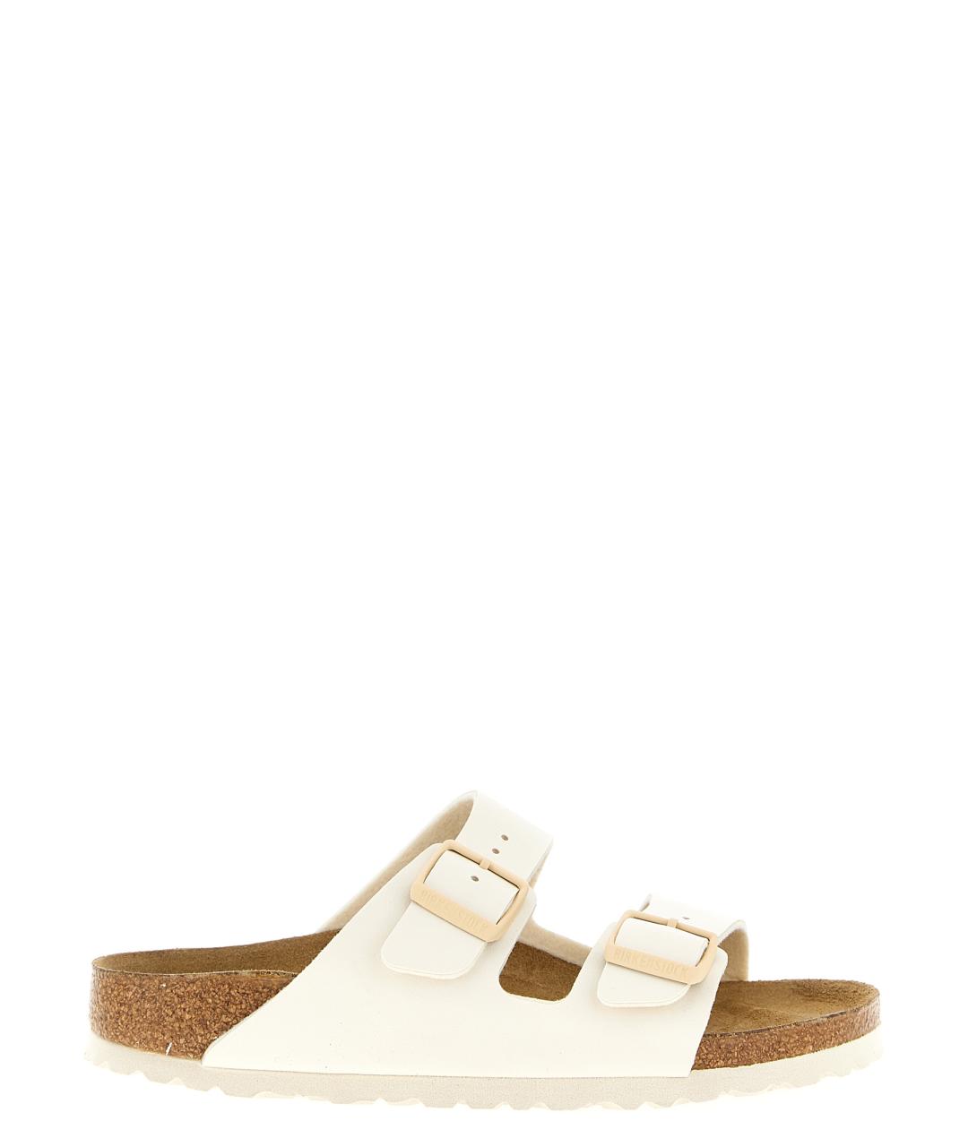 BIRKENSTOCK Бежевые шлепанцы, фото 1