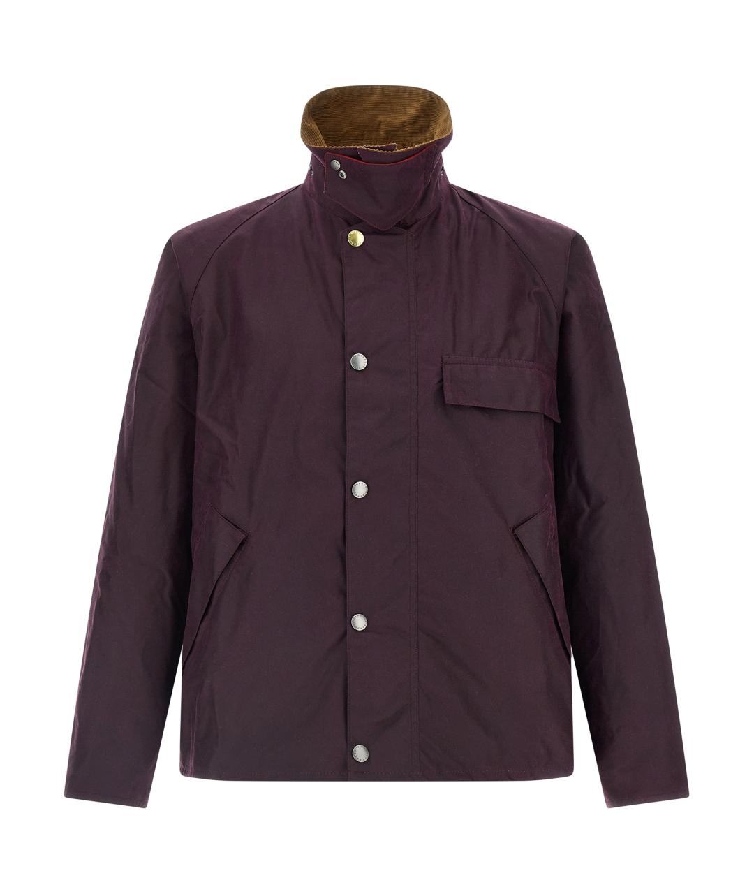 BARBOUR Фиолетовая хлопковая куртка, фото 2