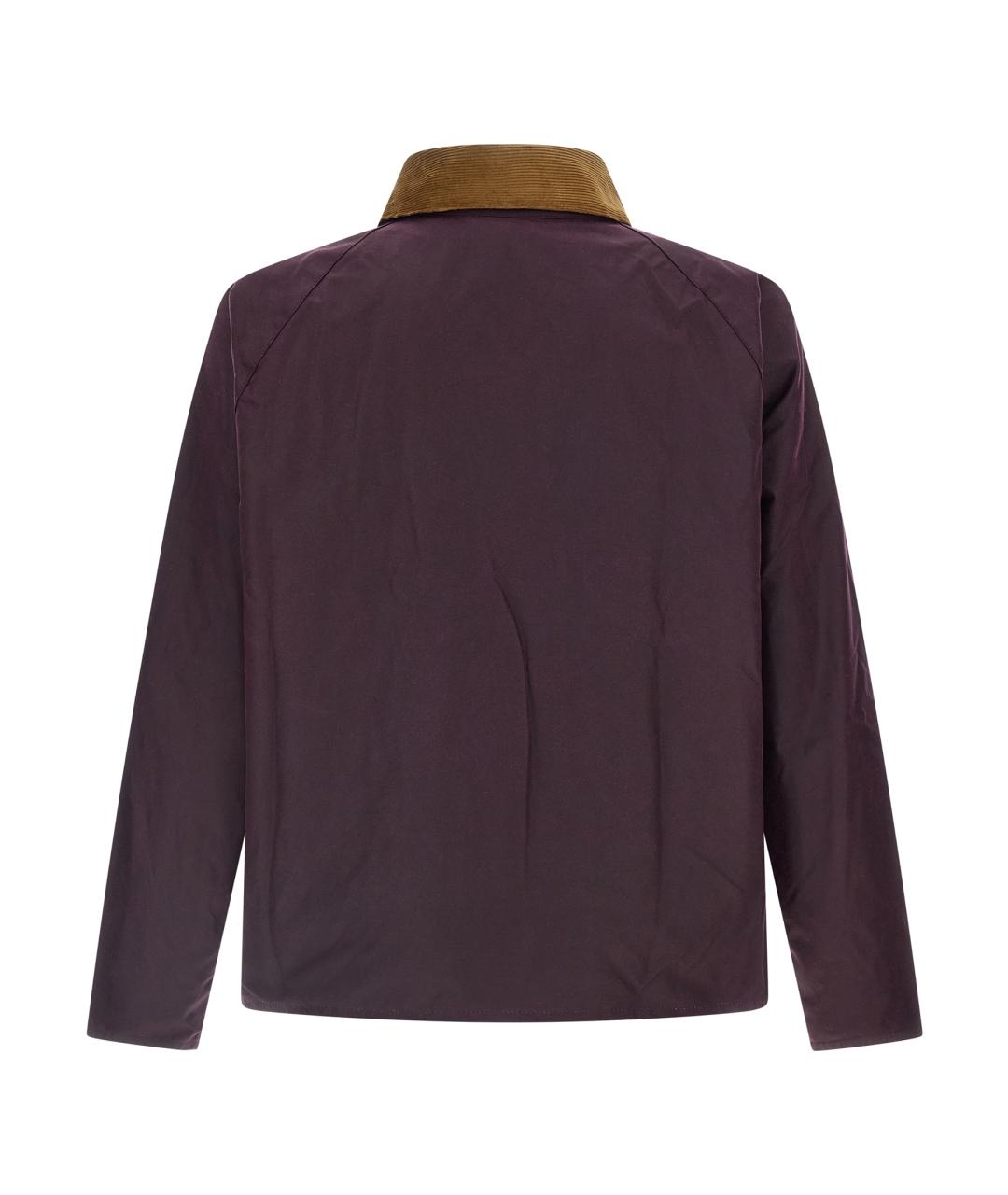 BARBOUR Фиолетовая хлопковая куртка, фото 3