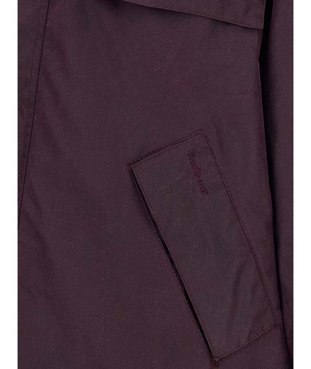 BARBOUR Фиолетовая хлопковая куртка, фото 5