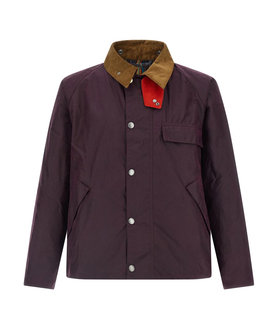 BARBOUR Фиолетовая хлопковая куртка, фото 1