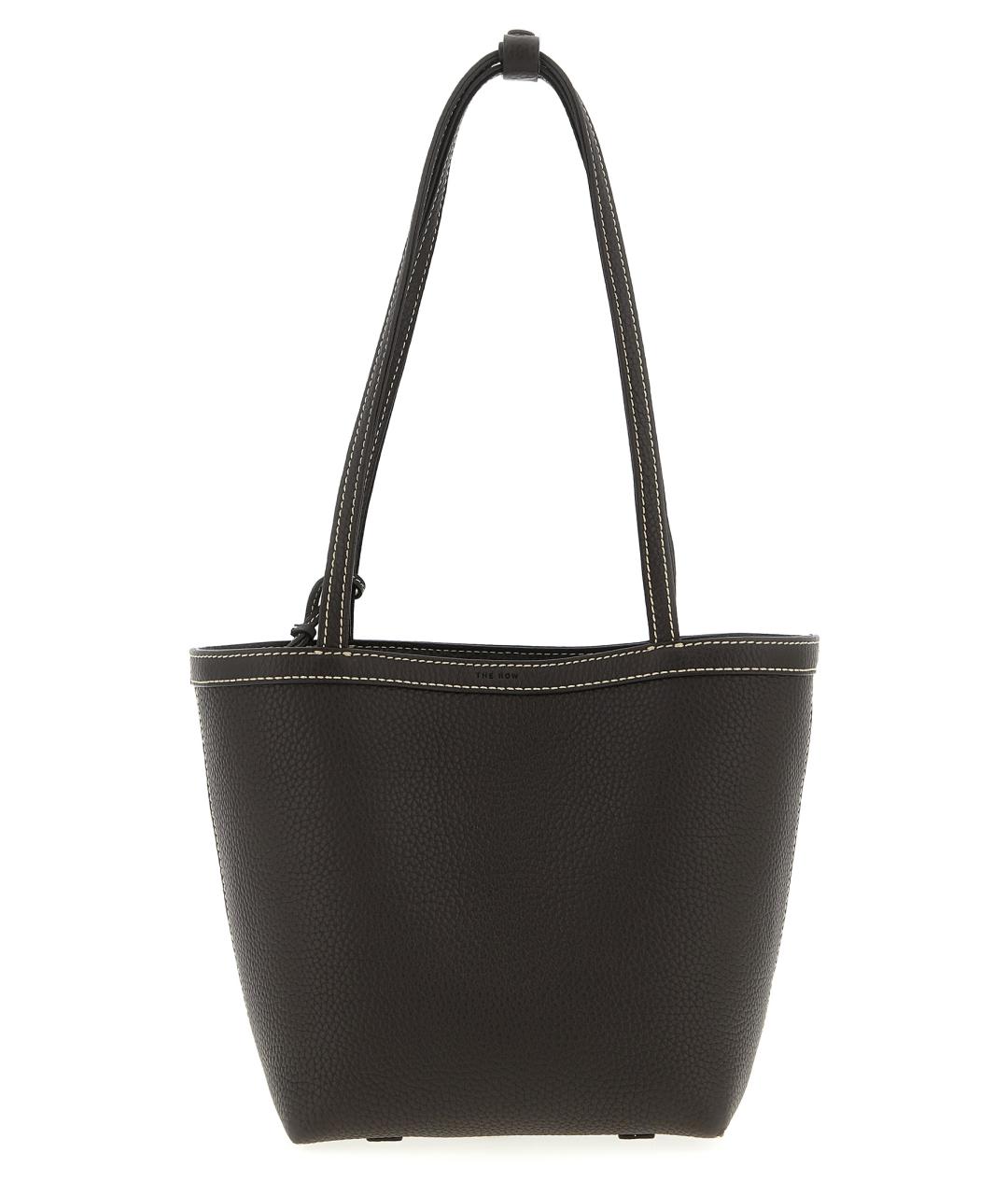 THE ROW Коричневая кожаная сумка через плечо, фото 1