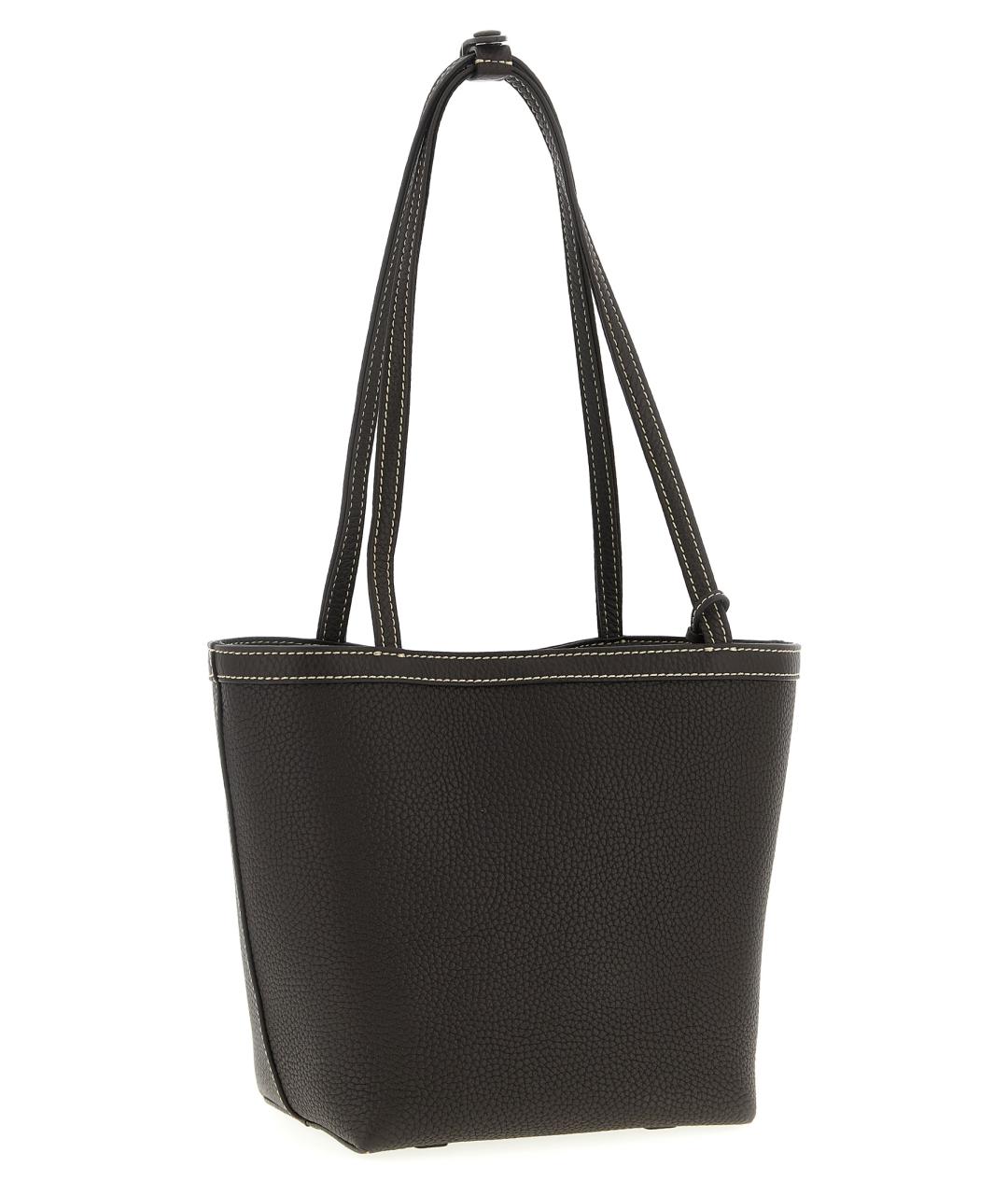 THE ROW Коричневая кожаная сумка через плечо, фото 2