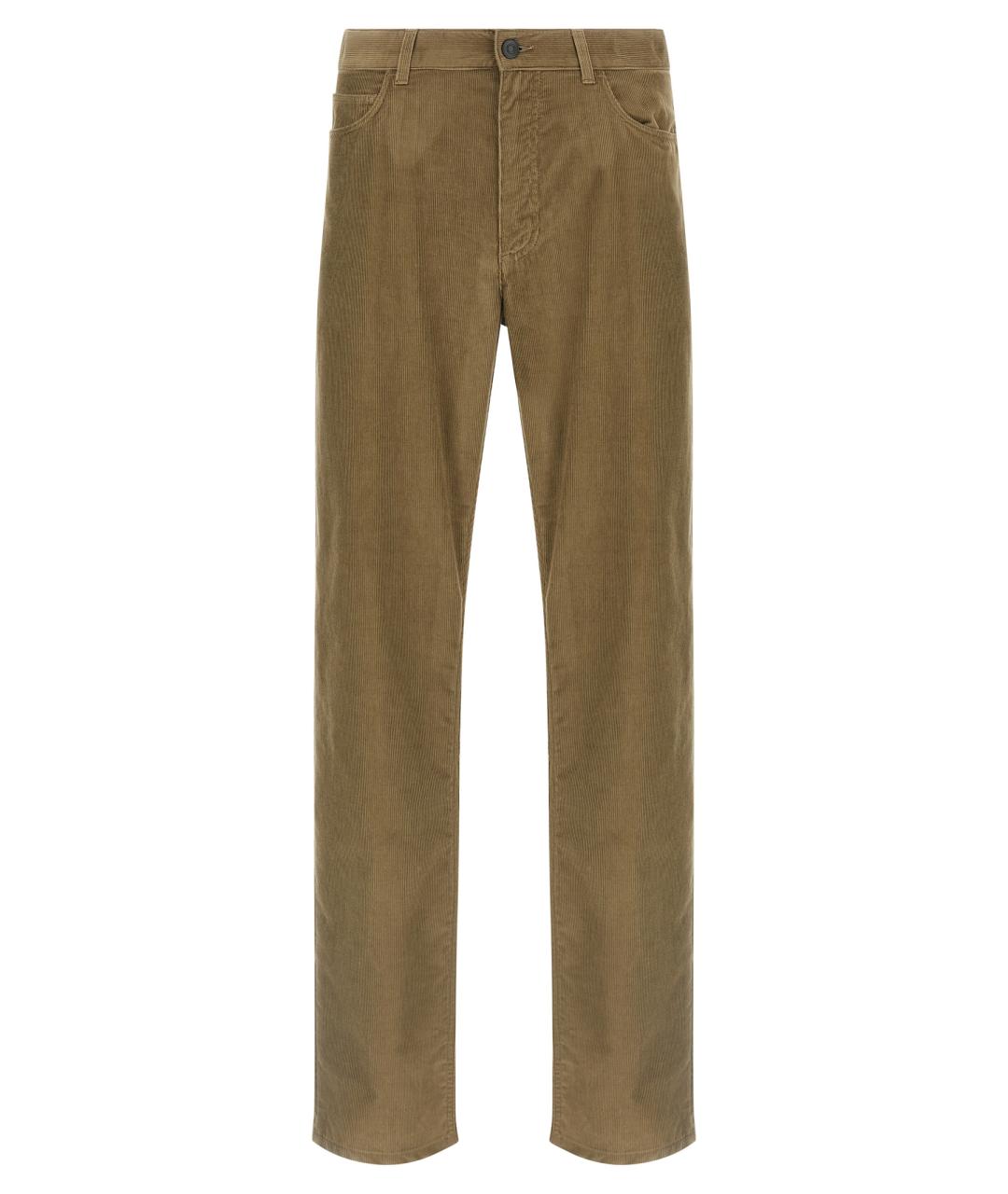 THE ROW Бежевые хлопковые повседневные брюки, фото 1