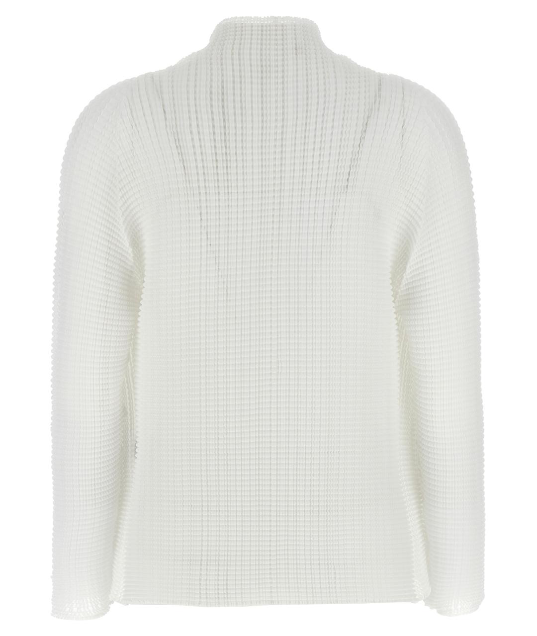 ISSEY MIYAKE Белый полиэстеровый кардиган, фото 2