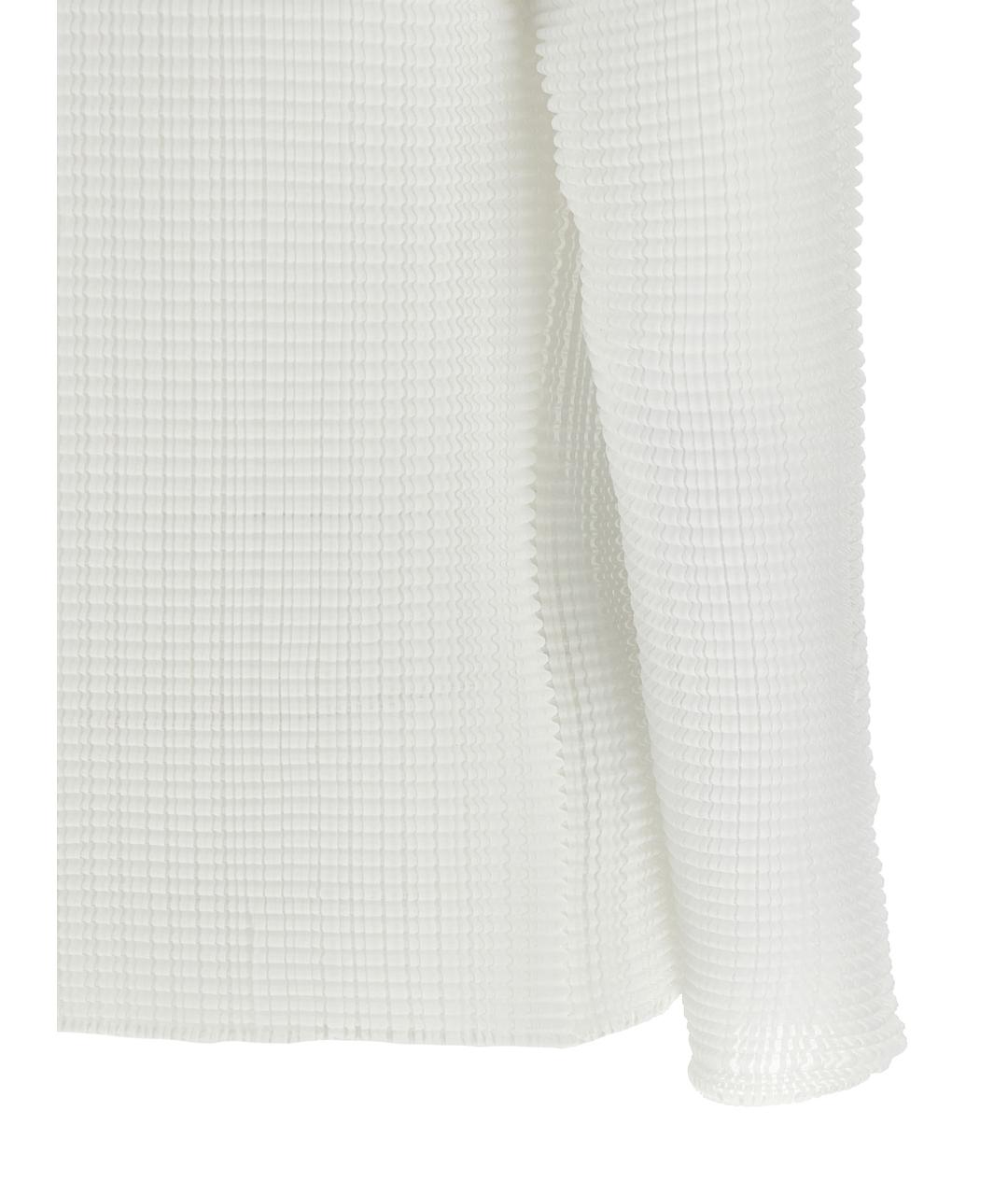 ISSEY MIYAKE Белый полиэстеровый кардиган, фото 4