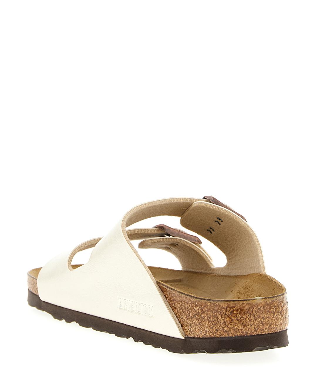 BIRKENSTOCK Белые шлепанцы, фото 3