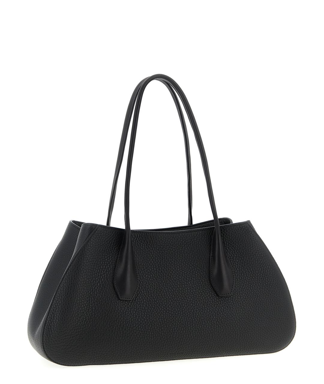 THE ROW Черная кожаная сумка тоут, фото 2