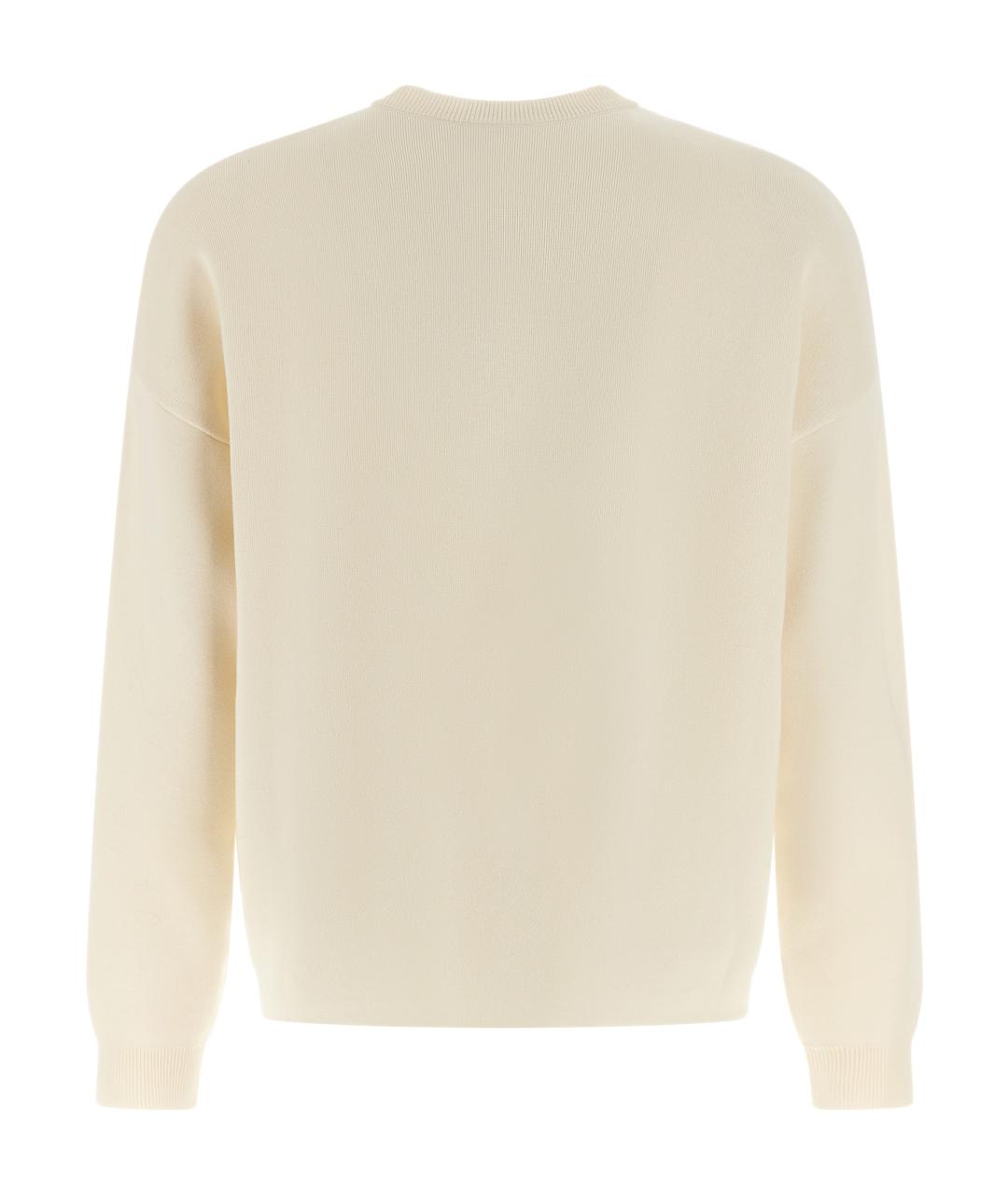 LOEWE Бежевый хлопковый джемпер / свитер, фото 2