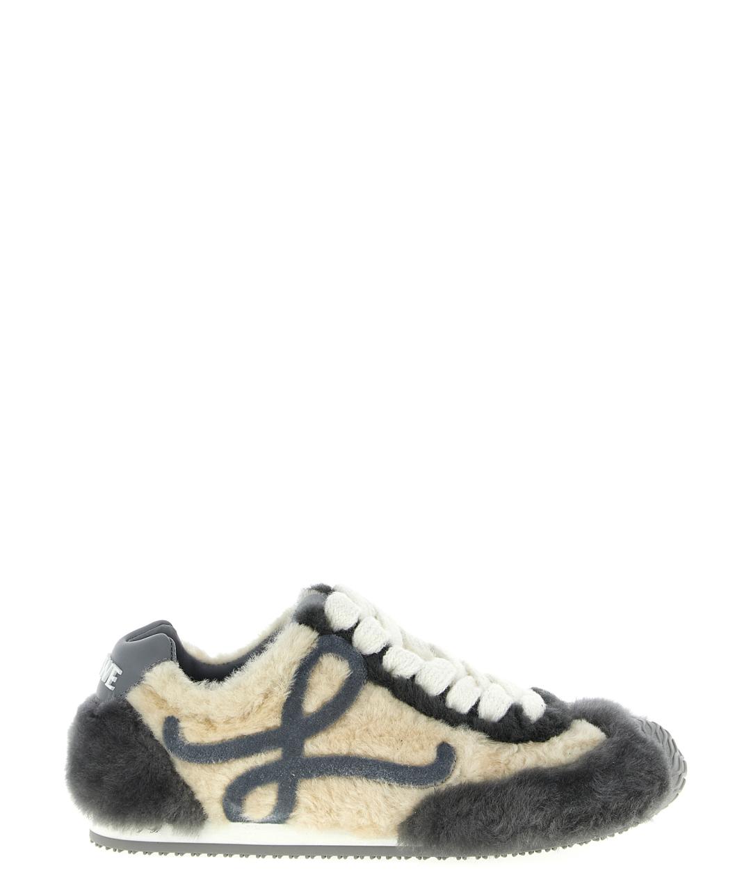 LOEWE Мульти кожаные кроссовки, фото 1