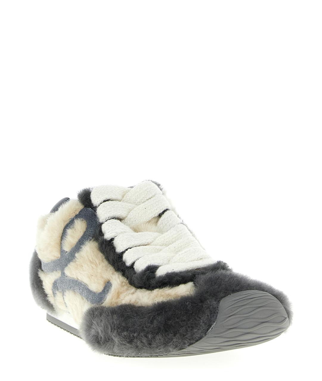 LOEWE Мульти кожаные кроссовки, фото 2