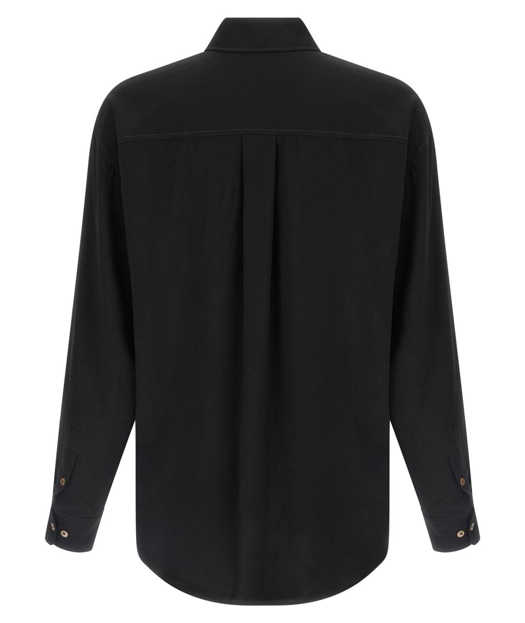 LEMAIRE Черная кэжуал рубашка, фото 2
