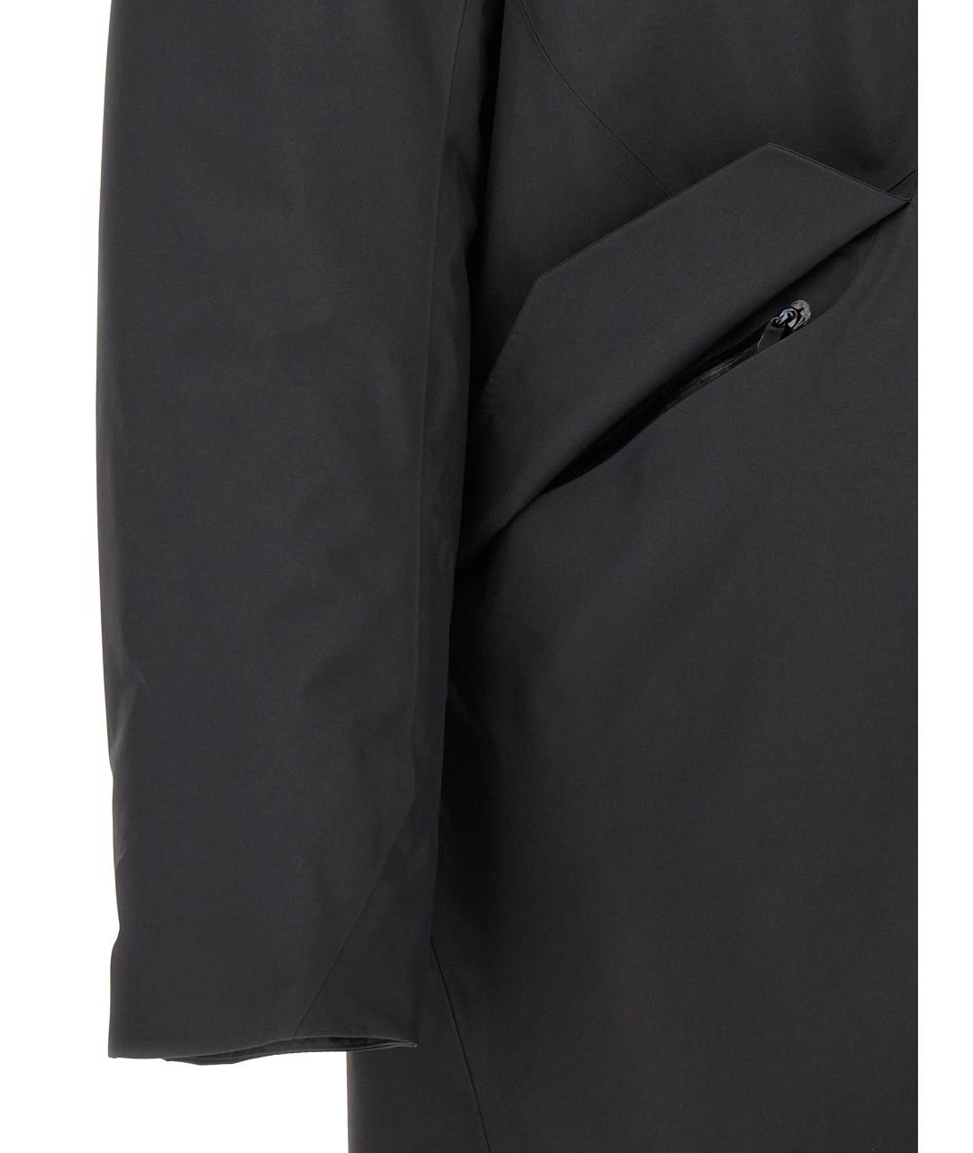 VEILANCE Черная полиамидовая парка, фото 4