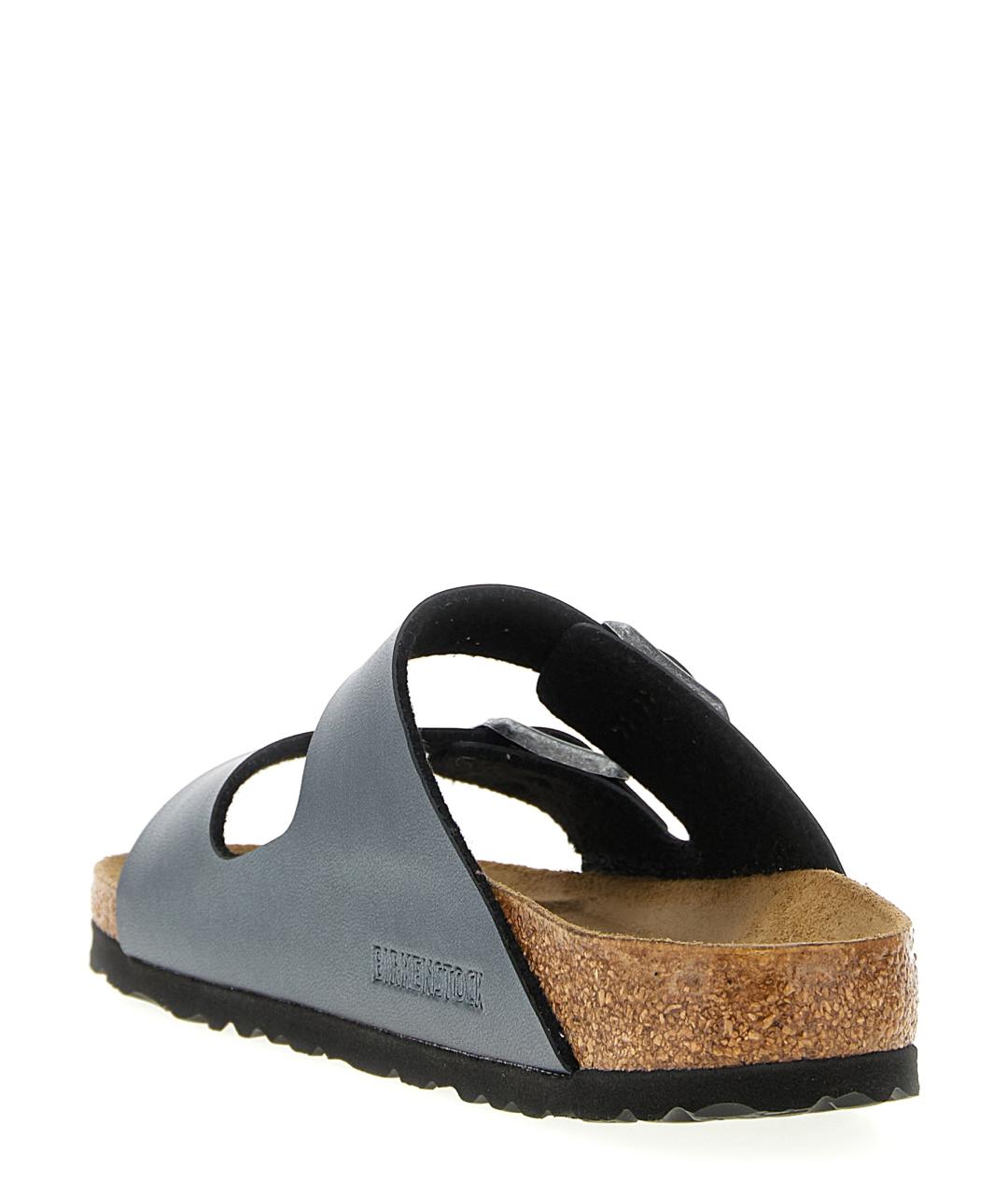 BIRKENSTOCK Черные шлепанцы, фото 2